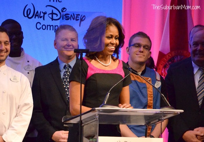Michelle Obama Walt Disney