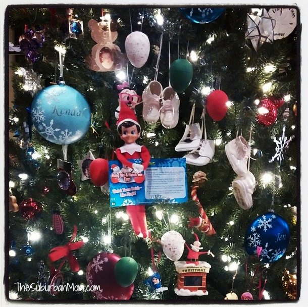 Elf on the Shelf Christmas Tree