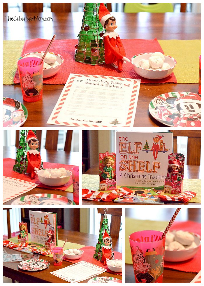 Elf On The Shelf Welcome Return Breakfast And Letter - TheSuburbanMom