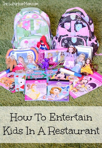 Entertain Kids in a Restaurant