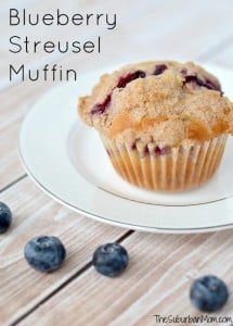 Blueberry Streusel Muffin Recipe