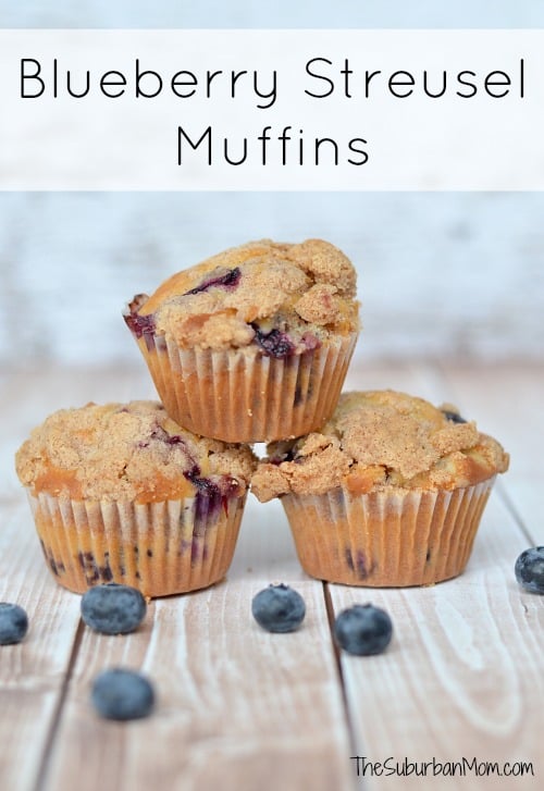 Blueberry Streusel Muffins Recipe
