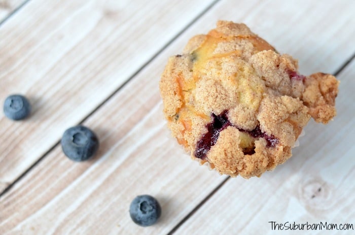 Blueberry Streusel Muffins Recipe