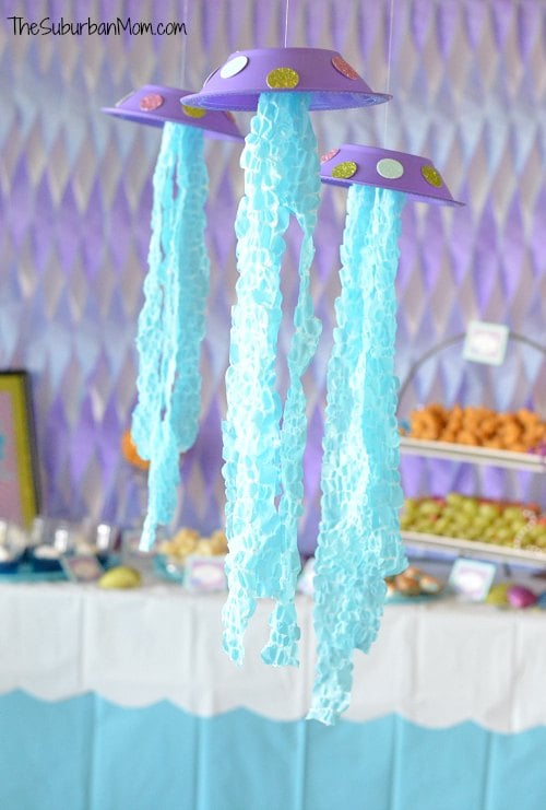 Fish Net Decoration Ideas  Mermaid theme birthday, Little mermaid