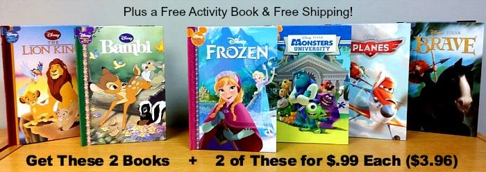Disney Books Frozen Monsters University Planes