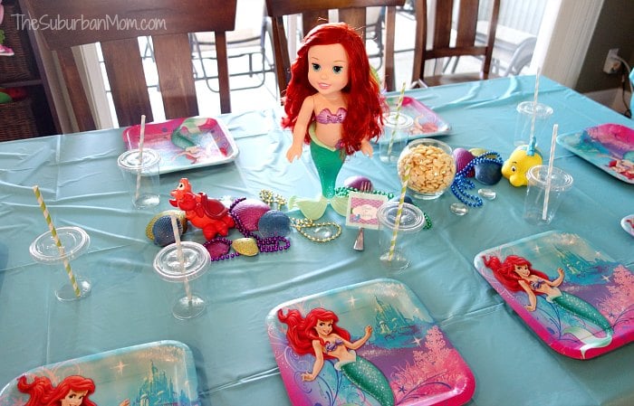 The Little  Mermaid  Ariel Birthday  Party  Ideas  Food 