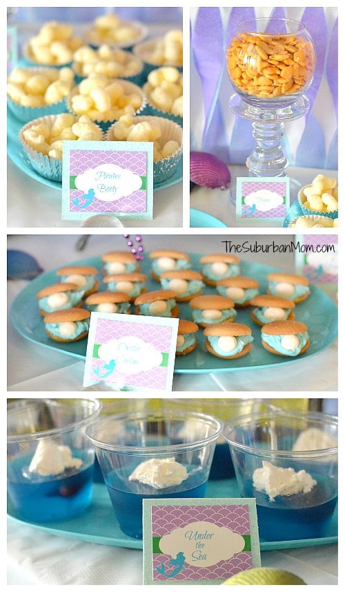 The Little Mermaid Ariel Birthday Party ~ Ideas, Food, Crafts & More -  TheSuburbanMom