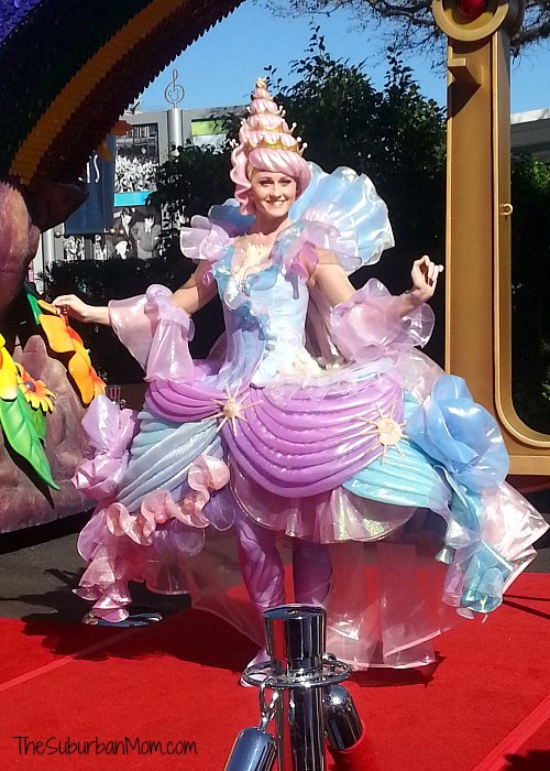 Disney Festival of Fantasy Parade Shell Girl Little Mermaid