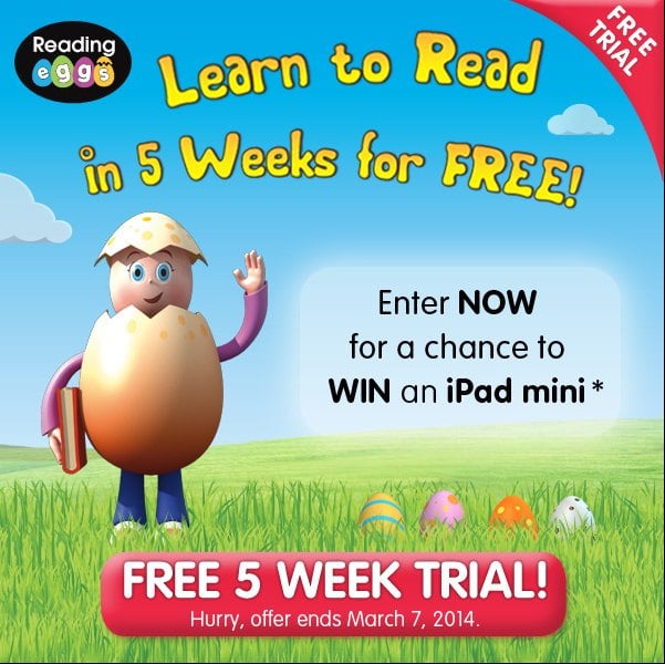 Reading Eggs Free 5 Week Trial