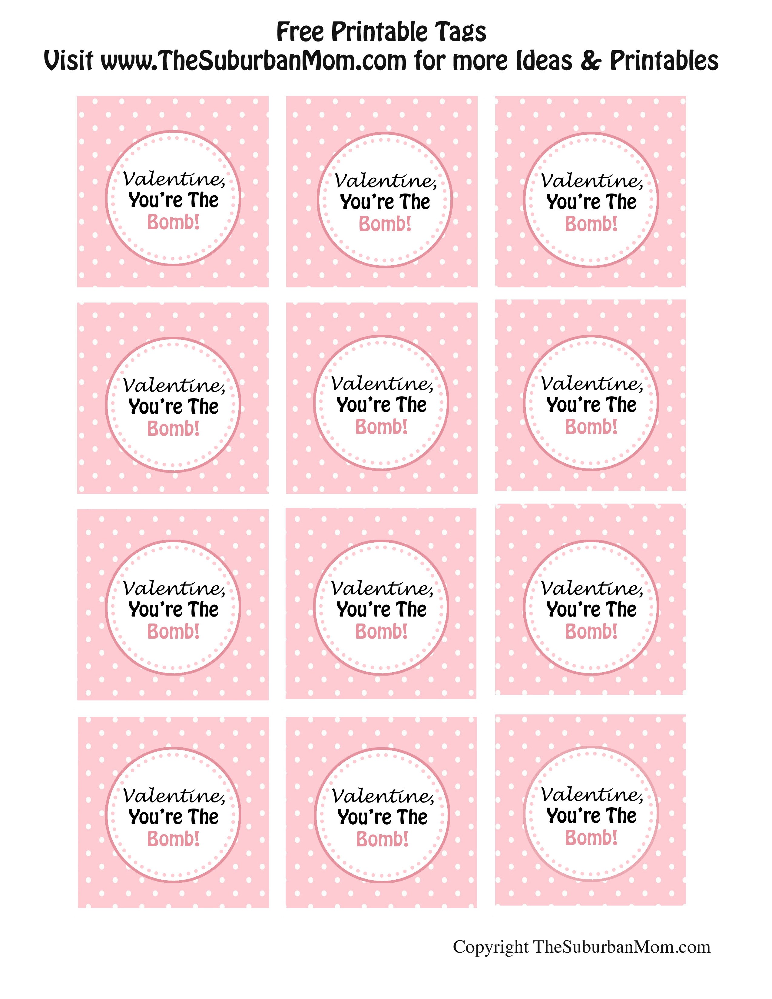 Valentine's Day Gift For Teachers And Printable Gift Tag - The Suburban Mom