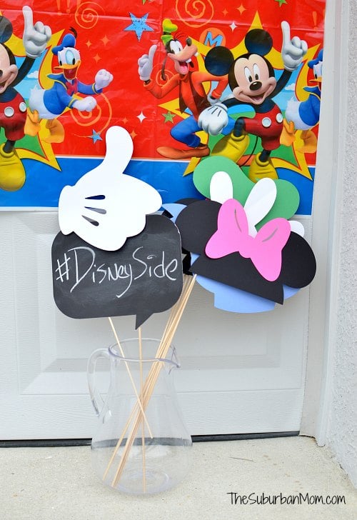 DIY Photobooth Props Disney