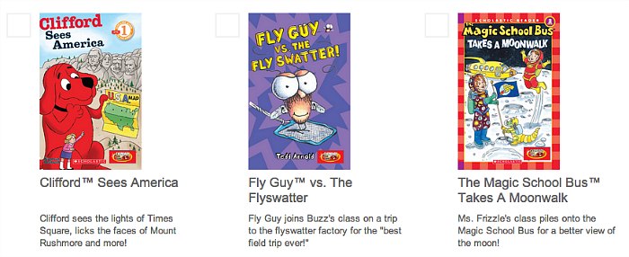 Free Scholastic Book Promo