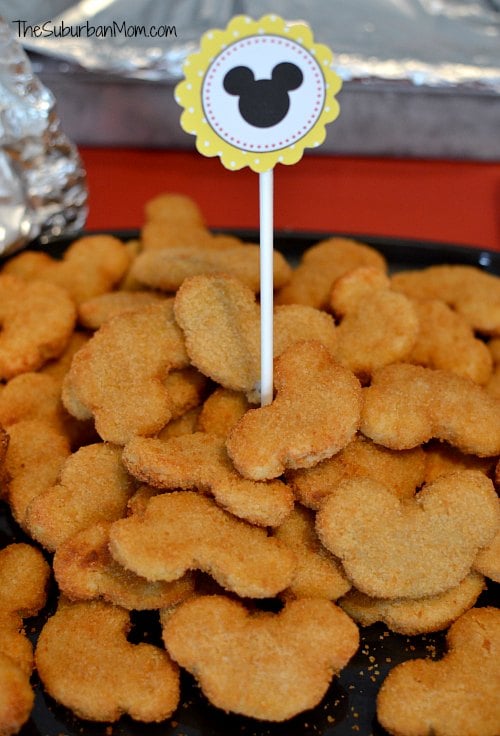 Mickey Mouse Chicken Nuggets 