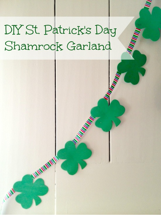 St Patrick's Day Garland
