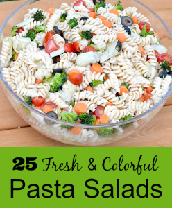 25 Free Colorful Pasta Salads