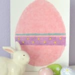 DIY Easter Egg Canvas