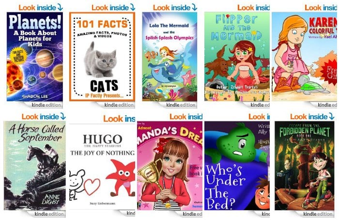 Free Kids Kindle Books April 24