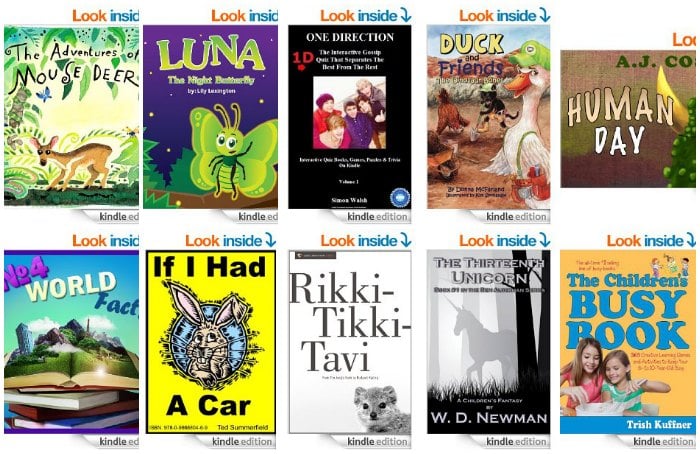 Free Kids Kindle Books Aprl 21