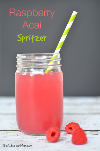 Raspberry Acai Spritzer