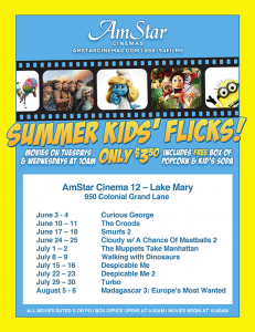 AmStar Cinemas Summer Kids' Flicks - TheSuburbanMom