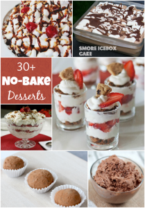 30 No Bake Desserts