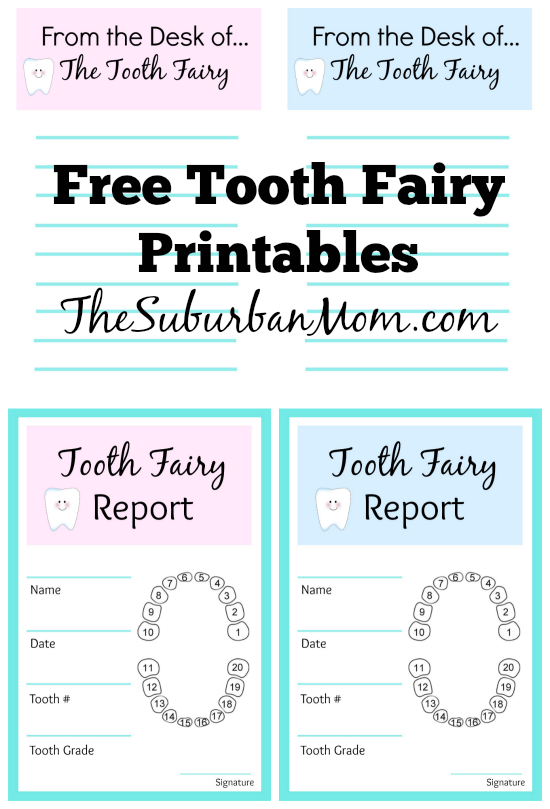 tooth printables