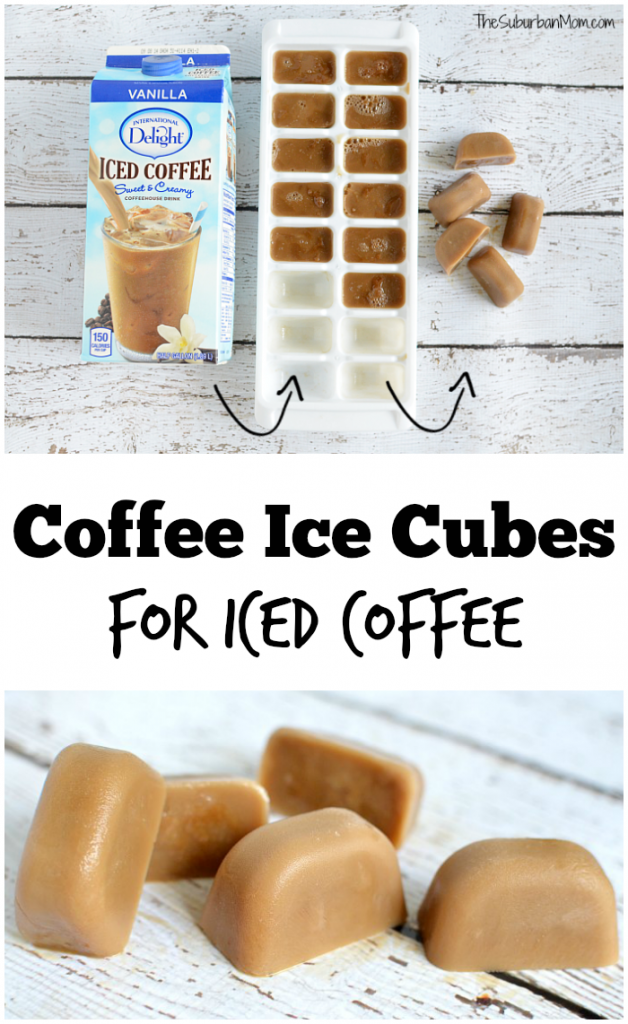 DIY Coffee Ice Cubes For Iced Coffee TheSuburbanMom