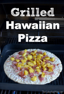 Grilled Hawaiian Pizza