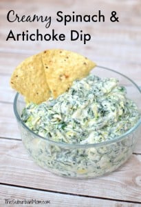 Creamy Spinach & Artichoke Dip