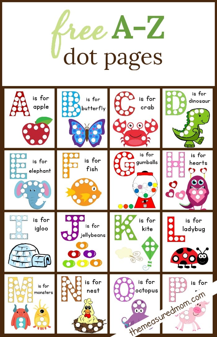150 Do A Dot Printable Worksheet Coloring Pages For Preschool 150-do-a-dot-printable-worksheet-coloring-pages-for-preschool