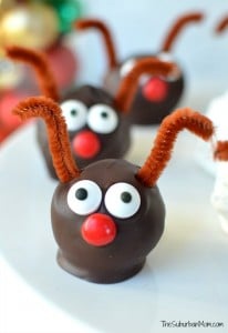 Rudolph Oreo Cookie Ball