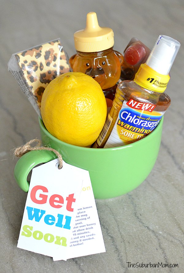 Get Well Soon Gift Basket, Get Well Mug