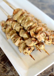 Ranch Rosemary Chicken Kabobs