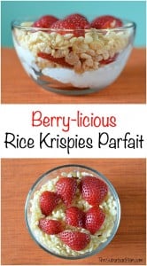 Berry-licious Rice Krispies Parfait