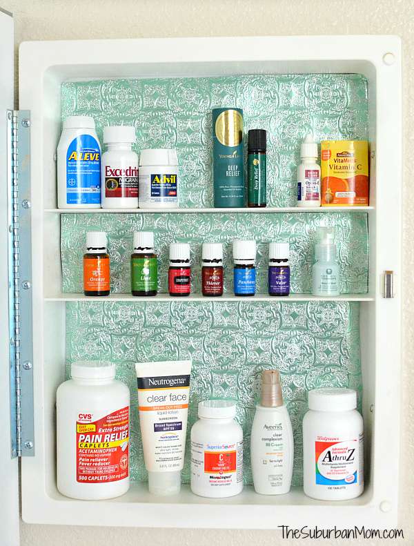 Medicine Cabinet Organization - My Mess Organized