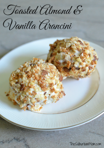 Toasted Almond & Vanilla Arancini