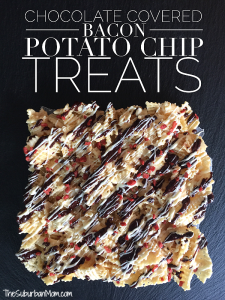 Chocolate Covered Bacon Potato Chip Treats