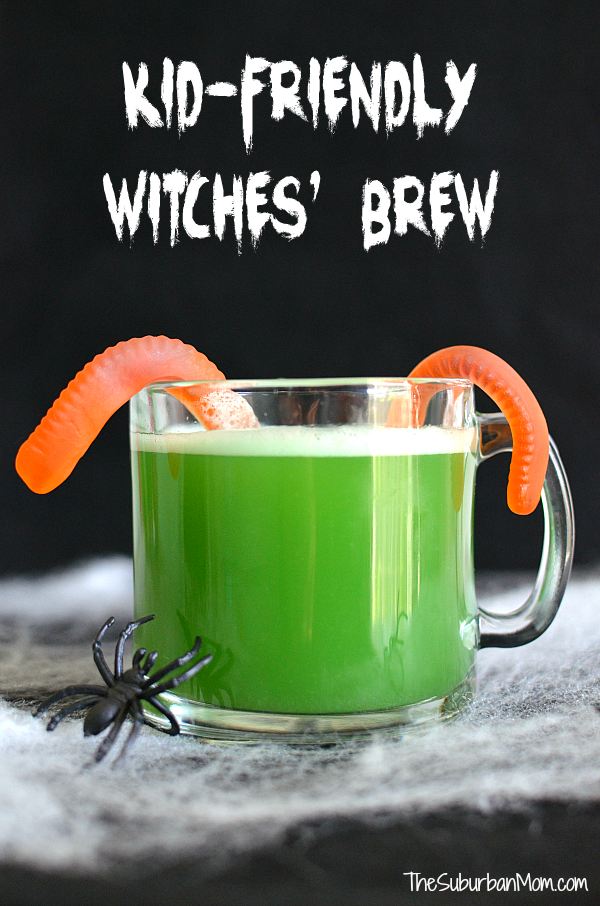 Kid-Friendly Witches' Brew Halloween Punch