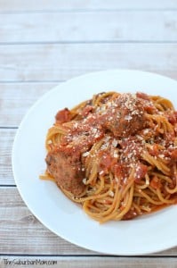 Spaghetti and Meatballs