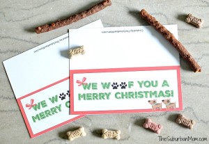 Dog Treat Christmas Gifts For Dogs ~ Free Printable