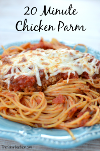 20 Minute Chicken Parm Recipe