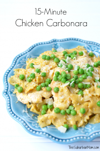 15-Minute Chicken Carbonara