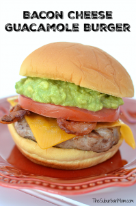 Bacon Cheese Guacamole Burger