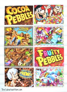 DIY Cereal Box Postcards Craft