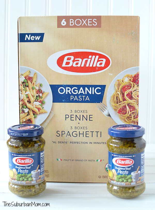 Barilla Organic Pasta and Pesto