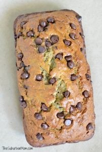 Chocolate Chip Banana Bread Loaf