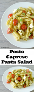 Pesto Caprese Pasta Salad
