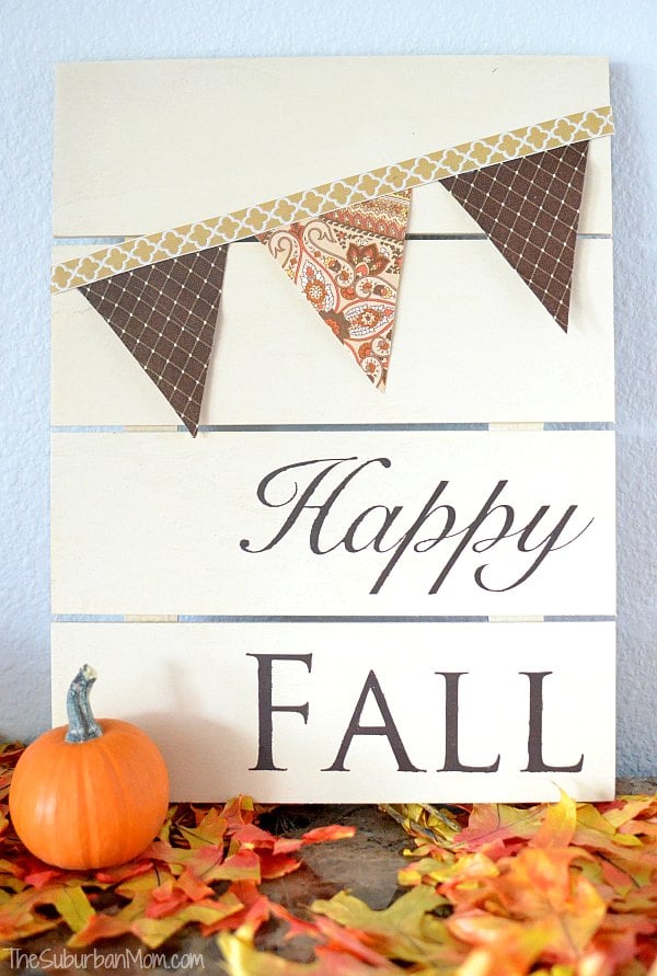 DIY Fall Pallet Sign