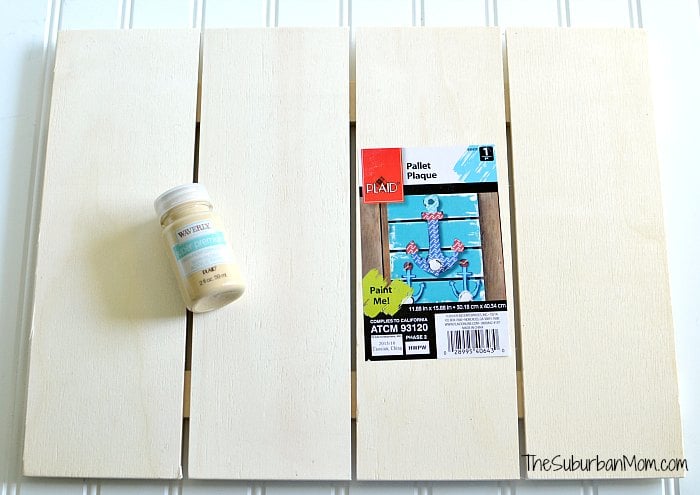 Pallet Plaque