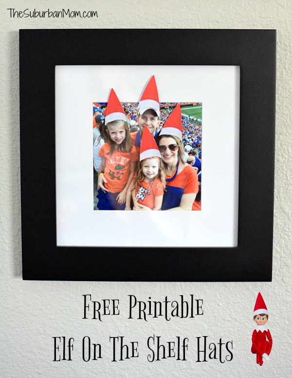 Printable Elf on the Shelf Hats